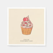 Kleurrijk werk Milestone Celebration Uitnodiging Servet (Voorkant)