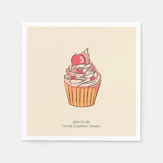 Kleurrijk werk Milestone Celebration Uitnodiging Servet (Voorkant)