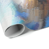 Kleurrijk Western prestatiepaard Cadeaupapier (Rol Hoek)