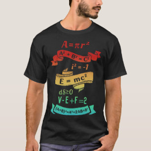 Kleurrijk wetenschappelijk experiment t-shirt