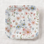 Kleurrijk Wildflower Baby shower in Bloom Garden Papieren Bordje<br><div class="desc">Vier het plezier van een groeiend gezin met onze kleurrijke Wildflower Baby shower In Bloom Garden Paper Borden! Met een levendig ontwerp van bloeiende wilde bloemen, voegen deze borden een vrolijke en grillige touch toe aan uw baby showers decor. Perfect voor tuin-thema of outdoor vieringen, ze combineren schoonheid en praktische...</div>