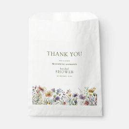 Kleurrijk Wildflower Floral Vrijgezellenfeest Bedankzakje