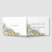 Kleurrijk Wildflower gastenboek (Volledig)