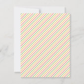 Kleurrijk Woodland Animal Baby shower Kaart (Achterkant)