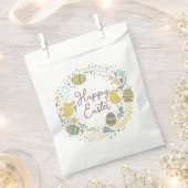 Kleurrijk Wreater of Joyful Chicks Eggs and Greeti Bedankzakje (Geknipt)