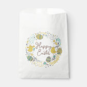 Kleurrijk Wreater of Joyful Chicks Eggs and Greeti Bedankzakje (Voorkant)