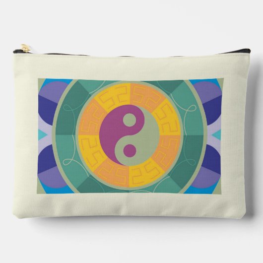 Kleurrijk Yin Yang-patroon Etui (Voorkant)