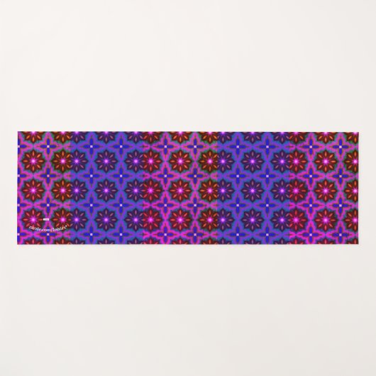 kleurrijk yogamat (Voorkant (horizontaal))