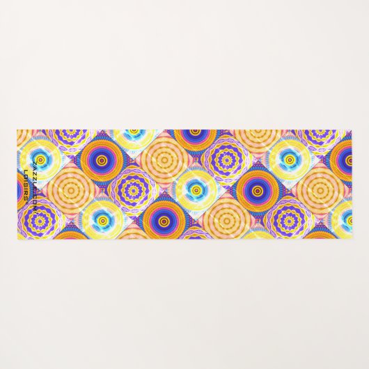 kleurrijk yogamat (Achterkant (horizontaal))