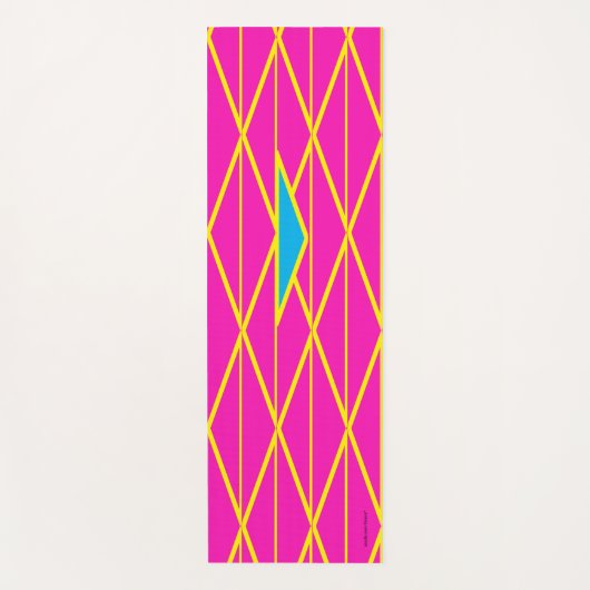 kleurrijk yogamat (Voorkant)