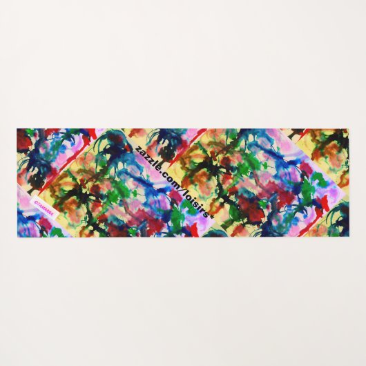 kleurrijk yogamat (Achterkant (horizontaal))