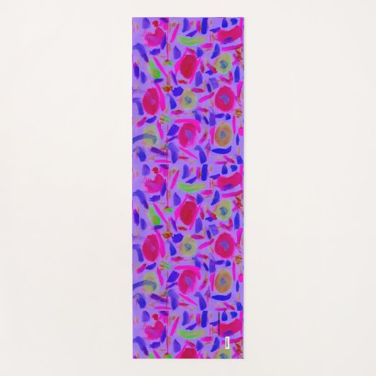 kleurrijk yogamat (Voorkant)