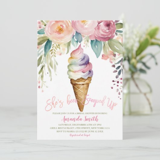 Kleurrijk, ze heeft een Vrijgezellenfeest feestje  Kaart (Staand voorkant)