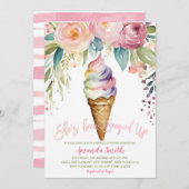 Kleurrijk, ze heeft een Vrijgezellenfeest feestje  Kaart (Voorkant / Achterkant)