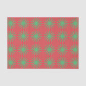 Kleurrijk zebra patroon tissuepapier (Voorkant)