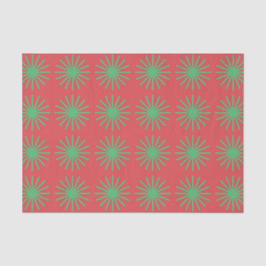 Kleurrijk zebra patroon tissuepapier (Voorkant)