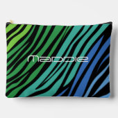 Kleurrijk zebra strepenpatroon etui (Voorkant)