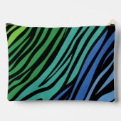 Kleurrijk zebra strepenpatroon etui (Achterkant)