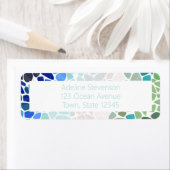 Kleurrijk Zee Etiket (Insitu)