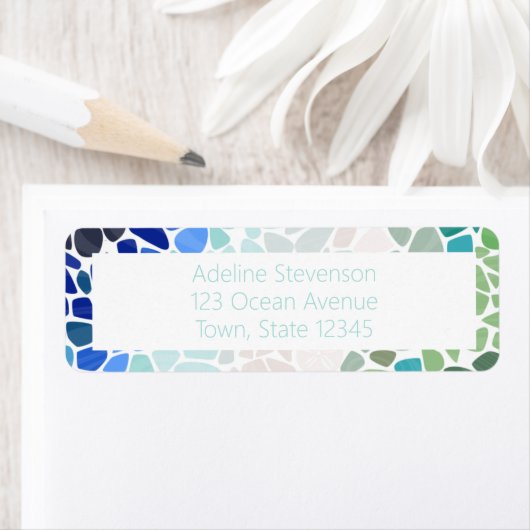 Kleurrijk Zee Etiket