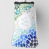 Kleurrijk Zee Glas Golfheadcover (Draai 90)