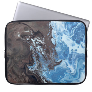 Kleurrijk zee laptop sleeve