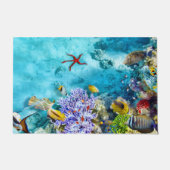 Kleurrijk Zee Life Doormat | Ocean Marine Doormat Deurmat (Voorkant)