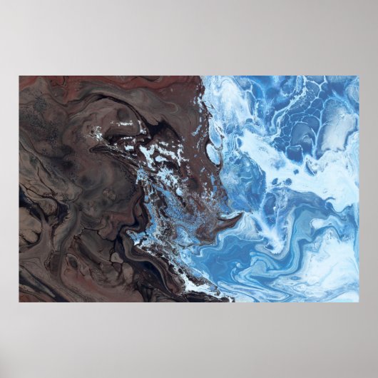 Kleurrijk zee poster (Voorkant)