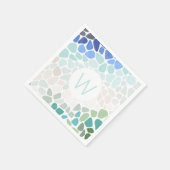 Kleurrijk Zee Servet (Hoek)