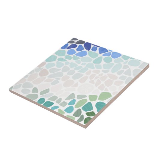 Kleurrijk Zee Tegeltje (Zijkant)