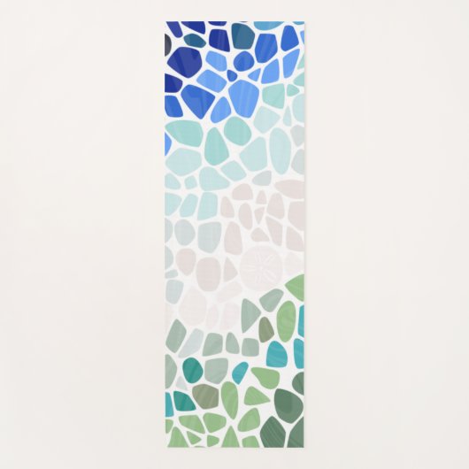 Kleurrijk Zee Yogamat (Voorkant)