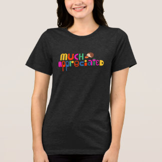 Kleurrijk Zeer Waardevol Dank u T-shirt