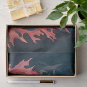 kleurrijk zeewier tissuepapier (Geschenk)