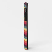 Kleurrijk zigzag chevronpatroon Case-Mate iPhone case (Achterkant/links)