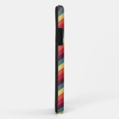 Kleurrijk zigzag chevronpatroon Case-Mate iPhone case (Achterkant/rechts)