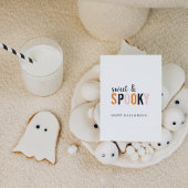 Kleurrijk Zoet En Griezelijk | Prettig Halloween  Feestdagenkaart