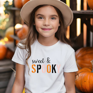 Kleurrijk zoet en woordrijk   Happy Halloween Kinder Shirts