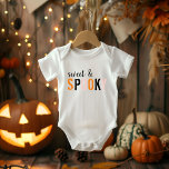Kleurrijk zoet en woordrijk | Happy Halloween Romper<br><div class="desc">Kleurrijk zoet en woordrijk | Happy Halloween</div>