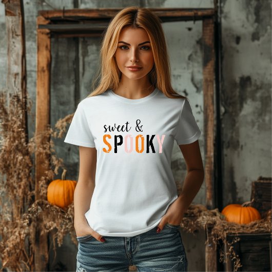 Kleurrijk zoet en woordrijk | Happy Halloween T-shirt