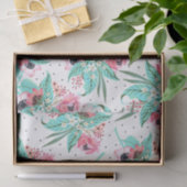 Kleurrijk zomerbloemen tissuepapier (Geschenk)