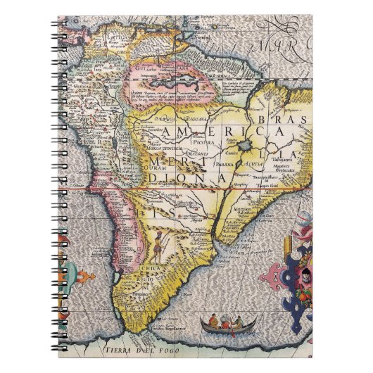Kleurrijk Zuid-Amerika Notitieboek (Voorkant)