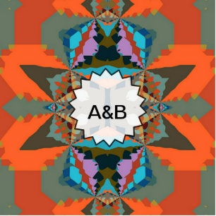 Kleurrijk Zuid-Western geometrisch patroon Fotobeeldje Magneet