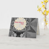 Kleurrijk Zuid-Western geometrisch patroon Kaart (Gele Bloem)