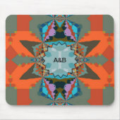 Kleurrijk Zuid-Western geometrisch patroon Muismat (Voorkant)