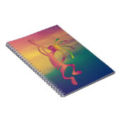 Kleurrijk Zuidwest Kokopelli Notitieboek (Rechterzijde)