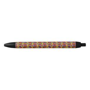 kleurrijk zwarte inkt pen