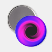 Kleurrijk zwenkzwart gat magneet (Voorkant / Achterkant)