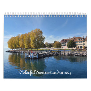 Kleurrijk Zwitserland in 2024 Agenda Kalender