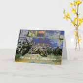 KLEURRIJKE 1920'S ARBEID INDUSTRIËLE PENSIOEN GRAP KAART (Gele Bloem)