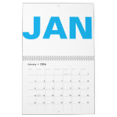 Kleurrijke 2025 Kalender, Maandelijkse Planner, Mi Kalender (Jan 2026)